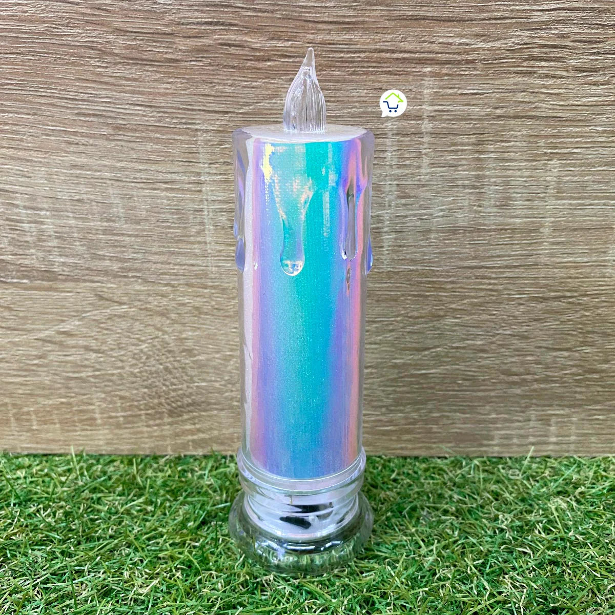 VELA LED EFECTO TORNASOL GRANDE