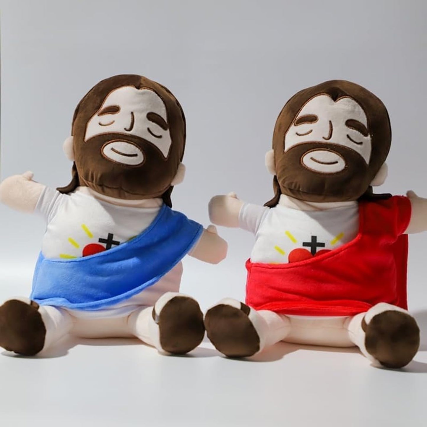PELUCHE DE JESÚS RESPIRA CON LUCES Y SONIDOS
