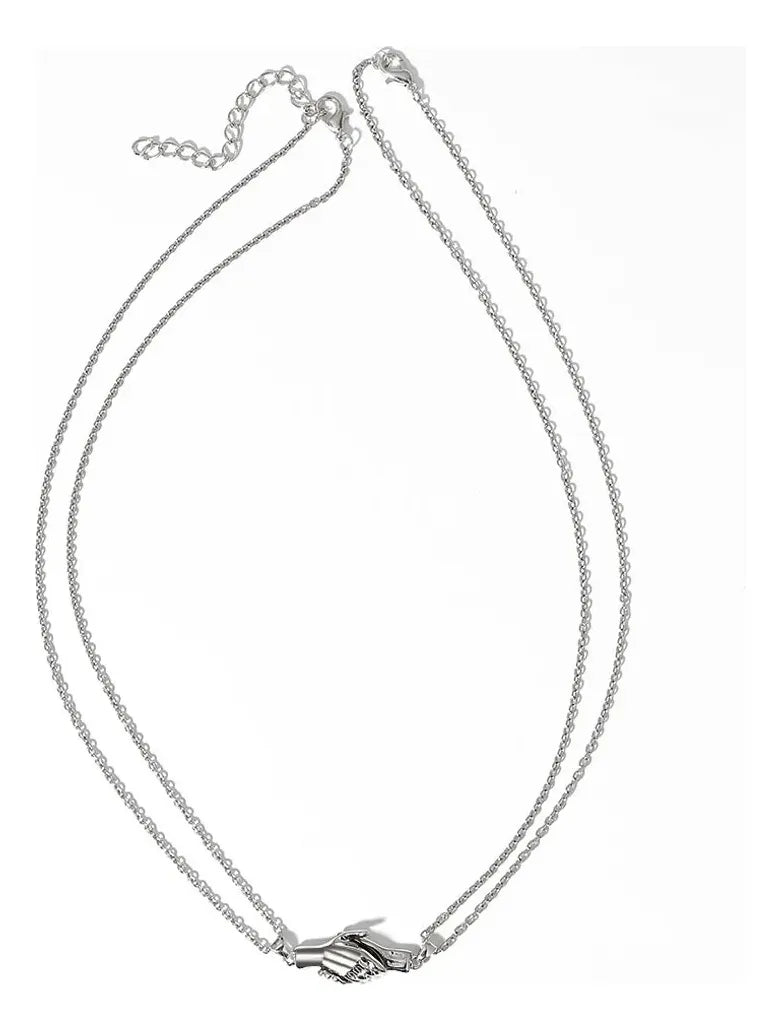 SET 2 COLLARES MAGNETICOS - MANOS QUE UNEN ALMAS