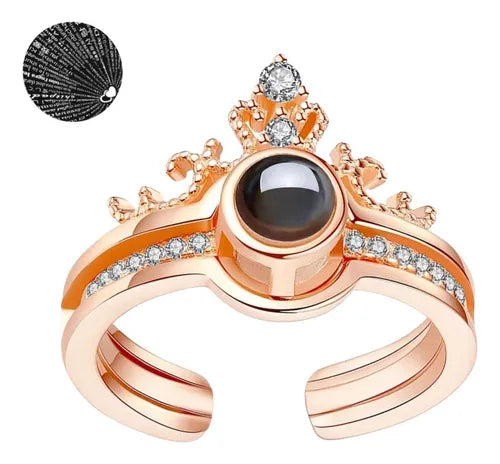 ANILLO TE AMO EN 100 IDIOMAS