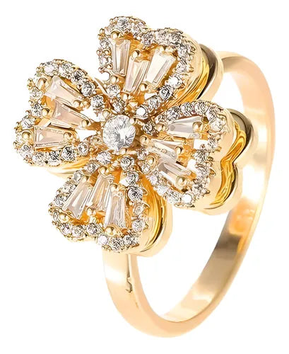 ANILLO TREBOL GIRATORIO