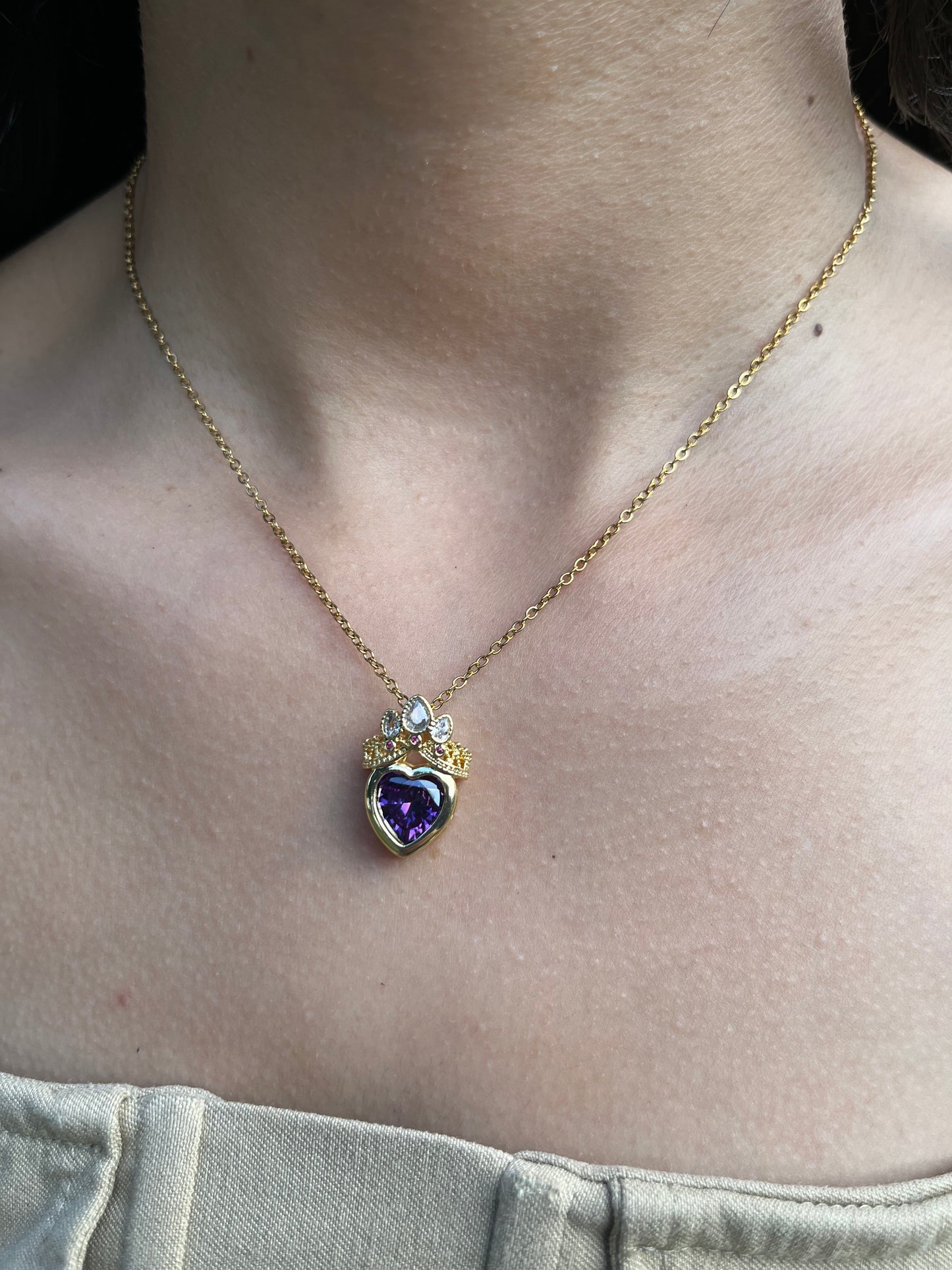 COLLAR DE RAPUNZEL PRINCESA