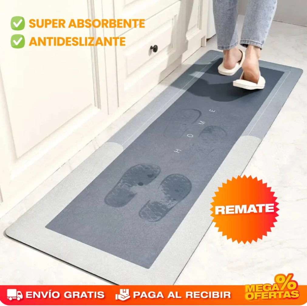 COMBO TAPETES ABSORBENTES-ANTIDESLIZANTE 2X1
