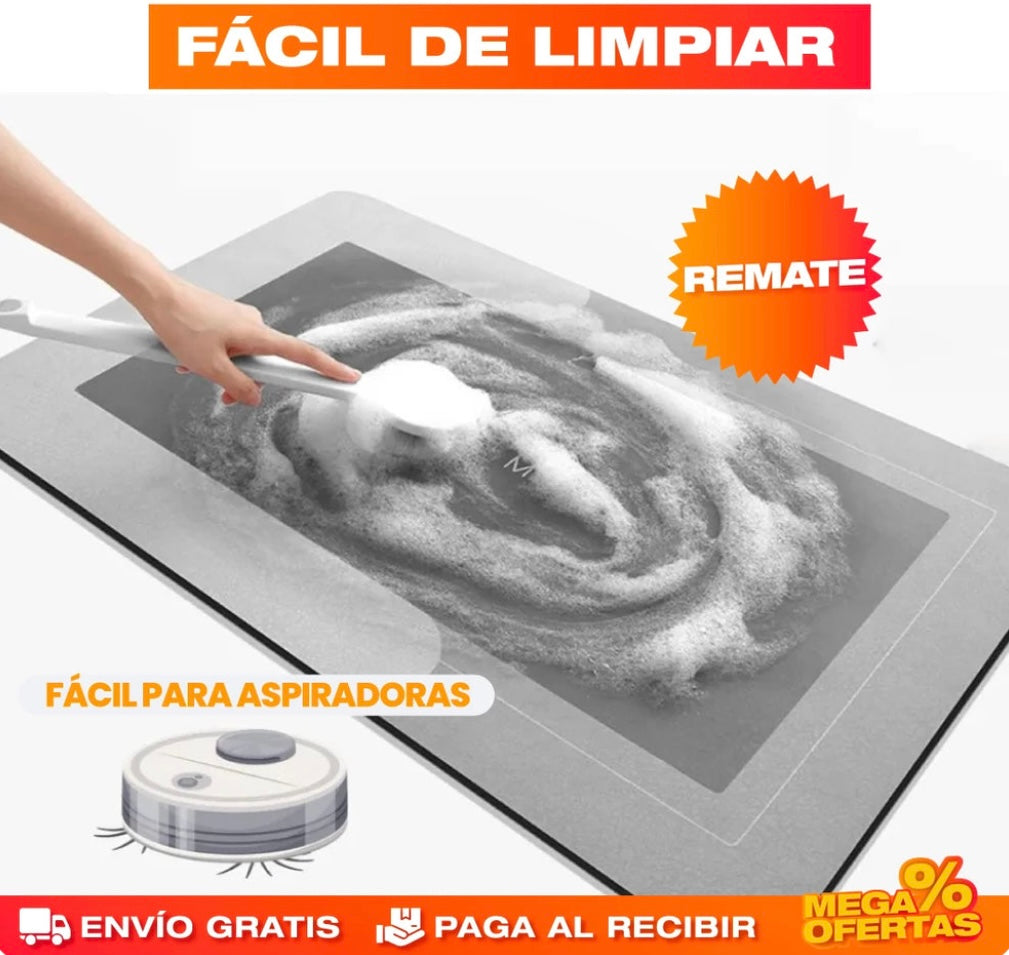 COMBO TAPETES ABSORBENTES-ANTIDESLIZANTE 2X1