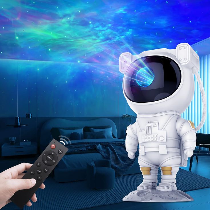 ASTRONAUTA PROYECTOR DE GALAXIAS Y NEBULOSAS