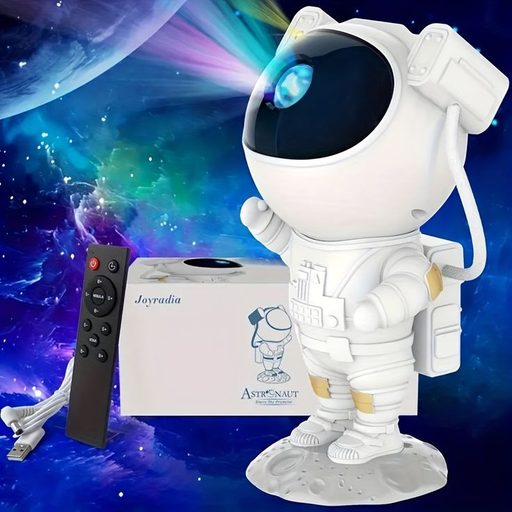 ASTRONAUTA PROYECTOR DE GALAXIAS Y NEBULOSAS