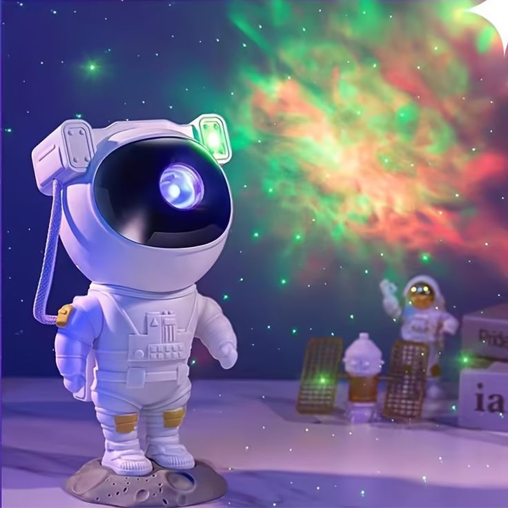 ASTRONAUTA PROYECTOR DE GALAXIAS Y NEBULOSAS