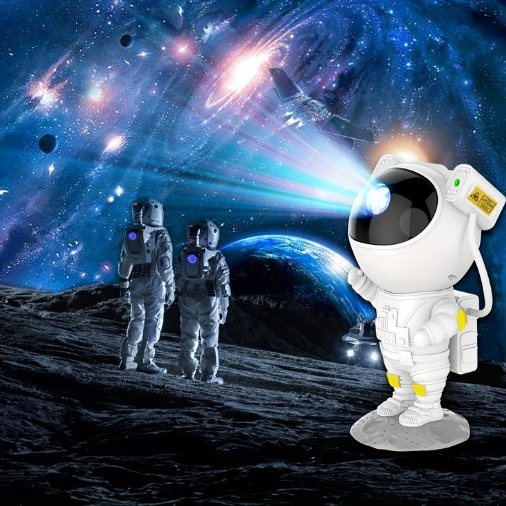 ASTRONAUTA PROYECTOR DE GALAXIAS Y NEBULOSAS