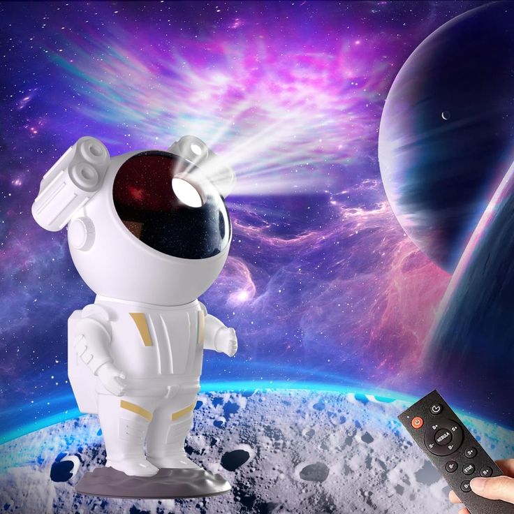 ASTRONAUTA PROYECTOR DE GALAXIAS Y NEBULOSAS
