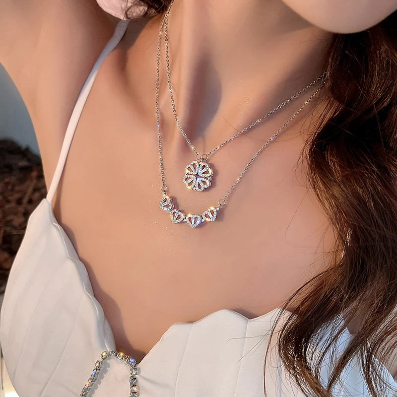 COLLAR TRÉBOL CONVERTIBLE