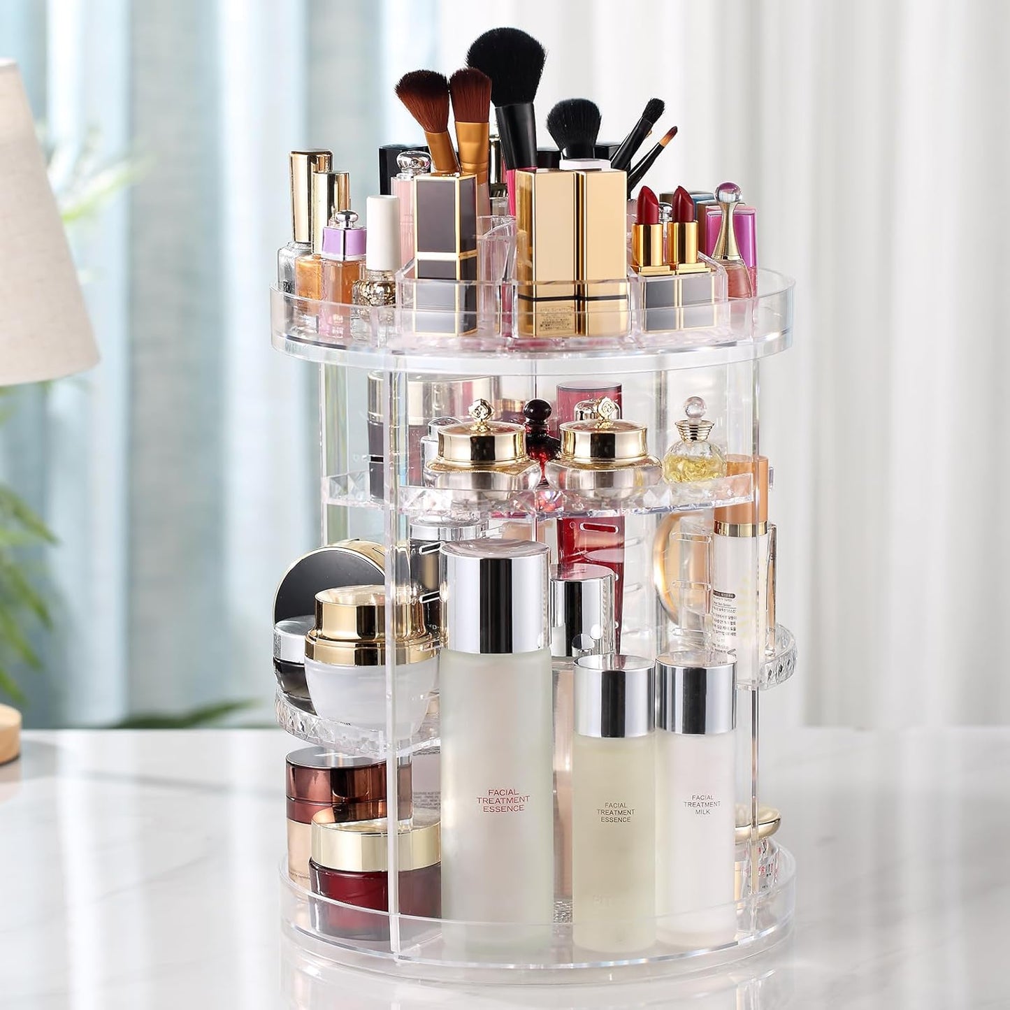 ORGANIZADOR PARA COSMÉTICOS 360° ¡GRATIS MAQUINA LAVABROCHAS!