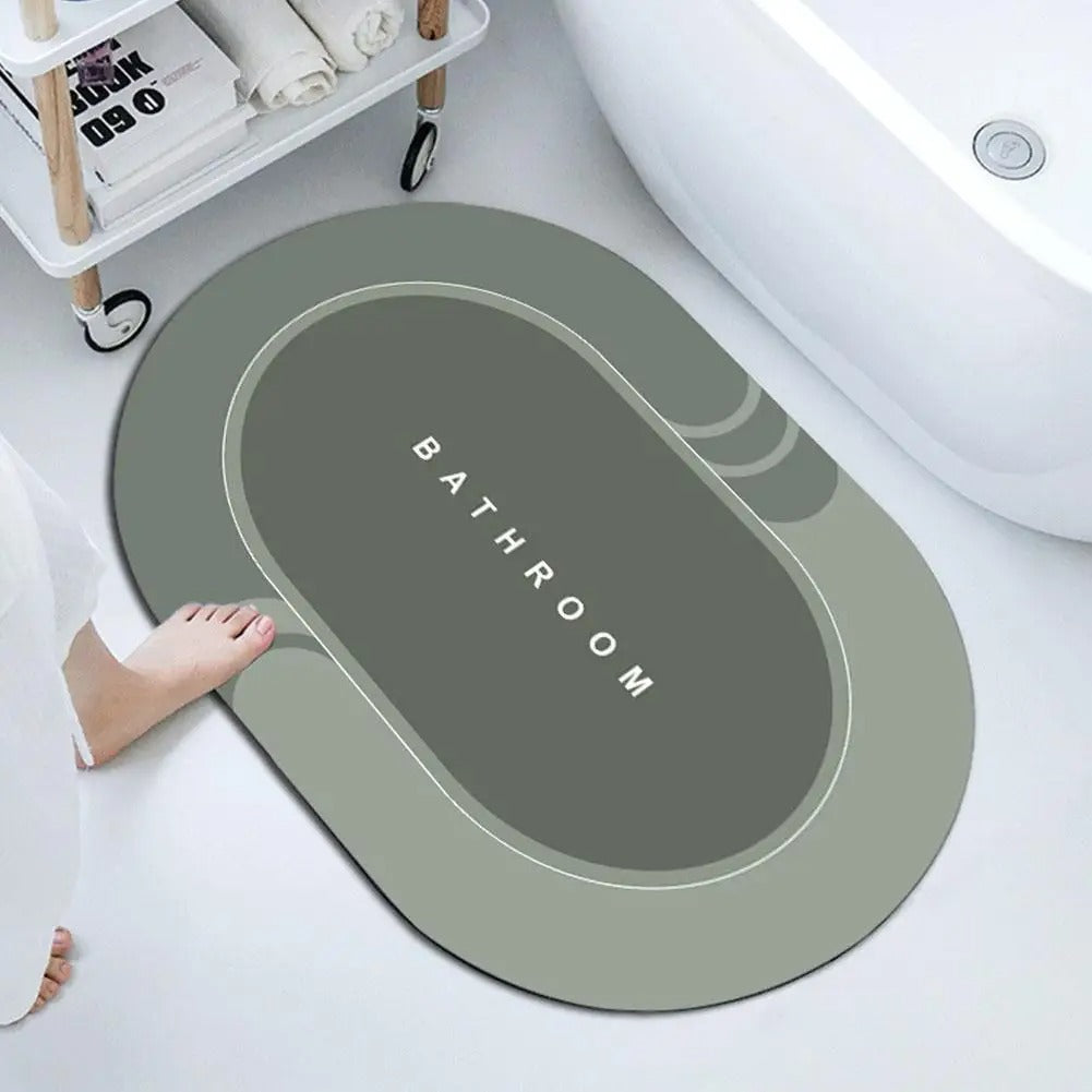 TAPETE SÚPER ABSORBENTE Y ANTIDESLIZANTE PARA BAÑO