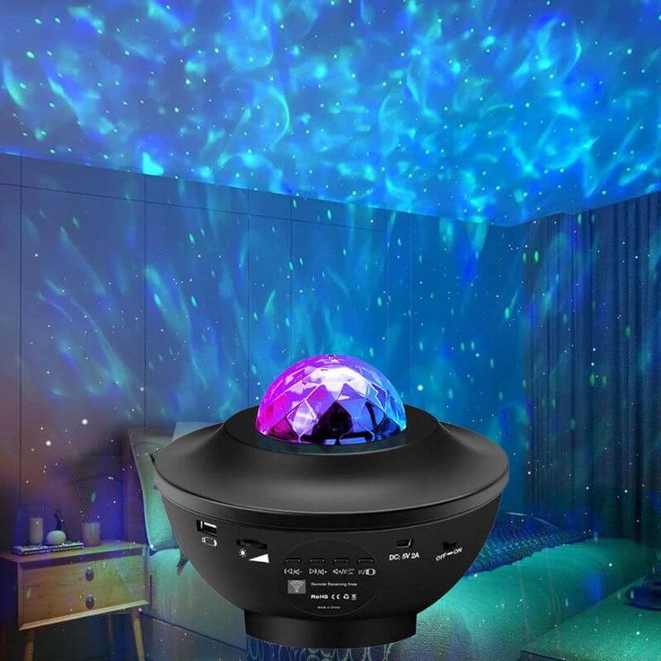 PROYECTOR DE GALAXIAS Y NEBULOSAS CON PARLANTE-BLUETOOTH