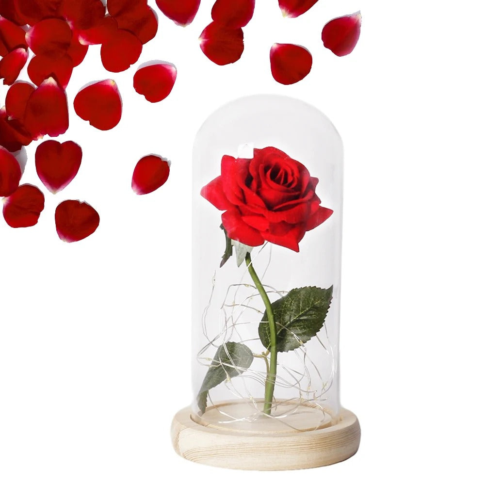 LÁMPARA ROSA ETERNA