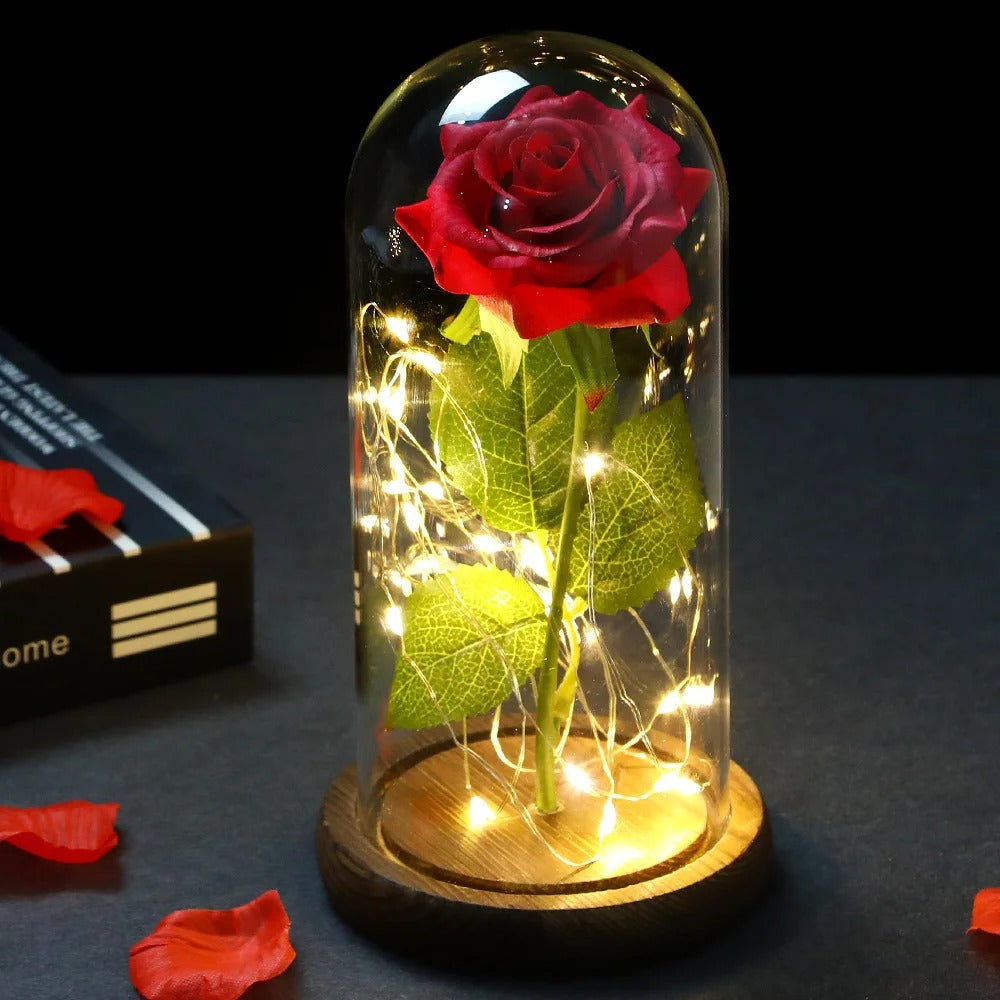 LÁMPARA ROSA ETERNA