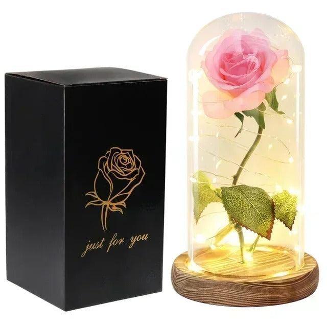 LÁMPARA ROSA ETERNA
