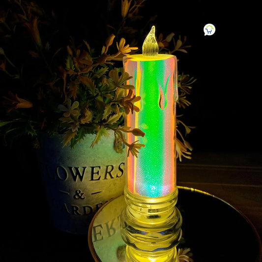 VELA LED EFECTO TORNASOL GRANDE