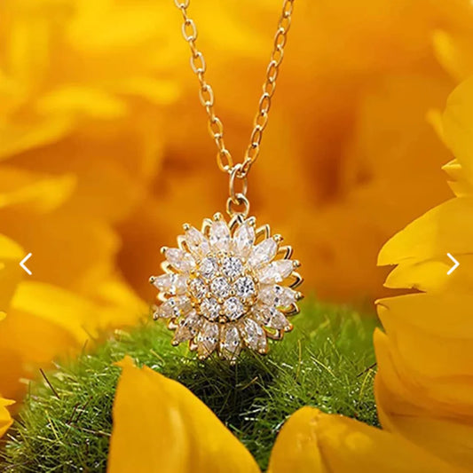 COLLAR GIRASOL GIRATORIO