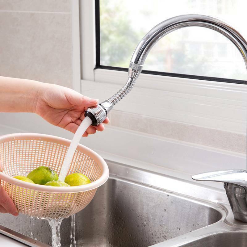 GRIFO DE AGUA FLEXIBLE 360 GRADOS