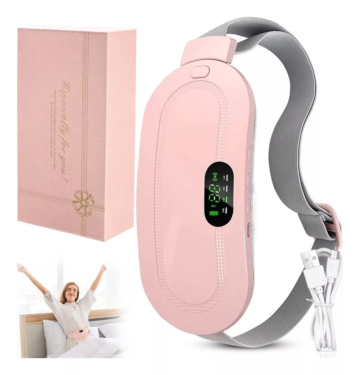 CINTURÓN MULTIFUNCIONAL TÉRMICO PARA CÓLICOS – Viva Decor Home