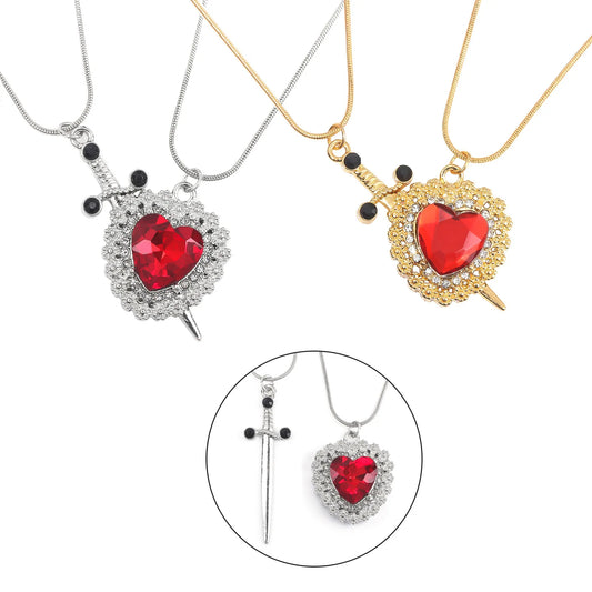 CADENAS CON DAGA Y CORAZÓN - AMOR INQUEBRANTABLE