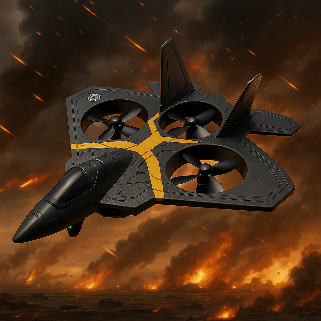 AVIÓN DE GUERRA CON CONTROL REMOTO