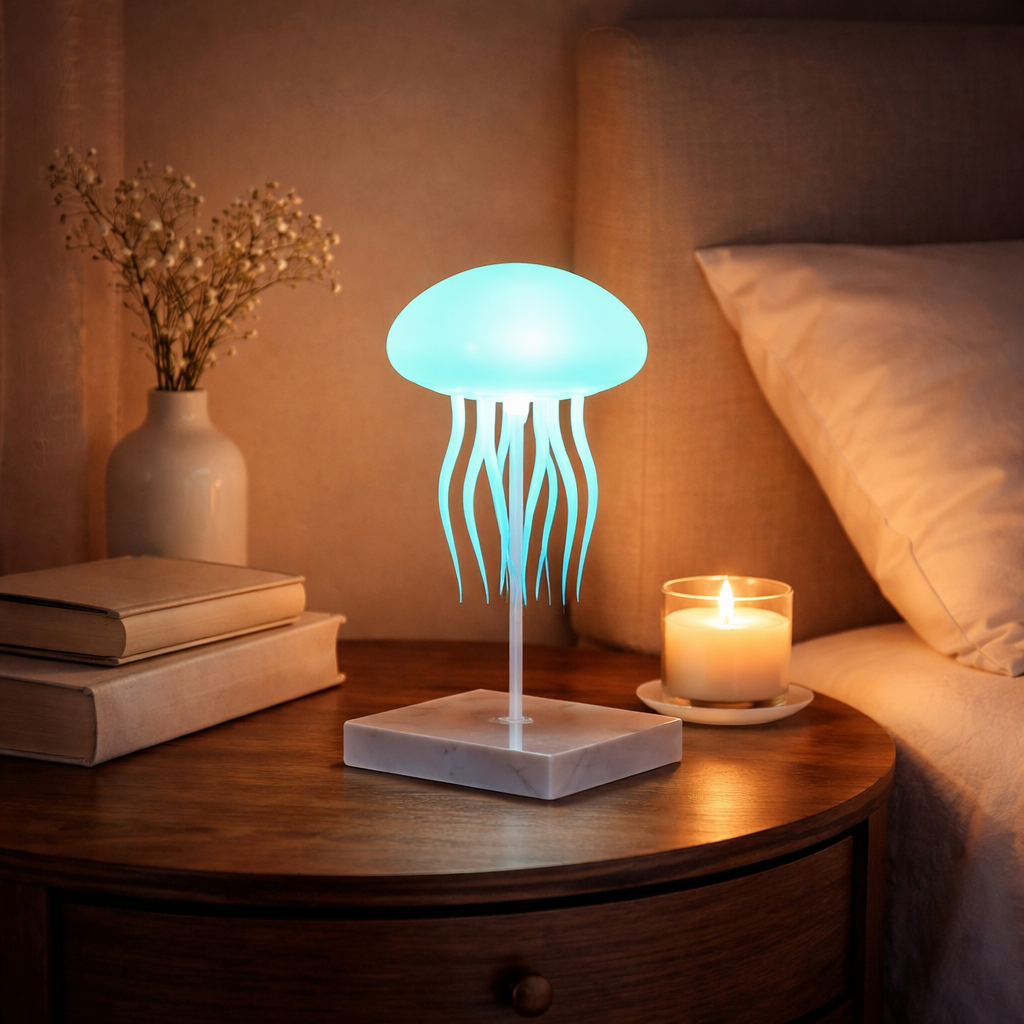 LÁMPARA MEDUSA CON MOVIMIENTO