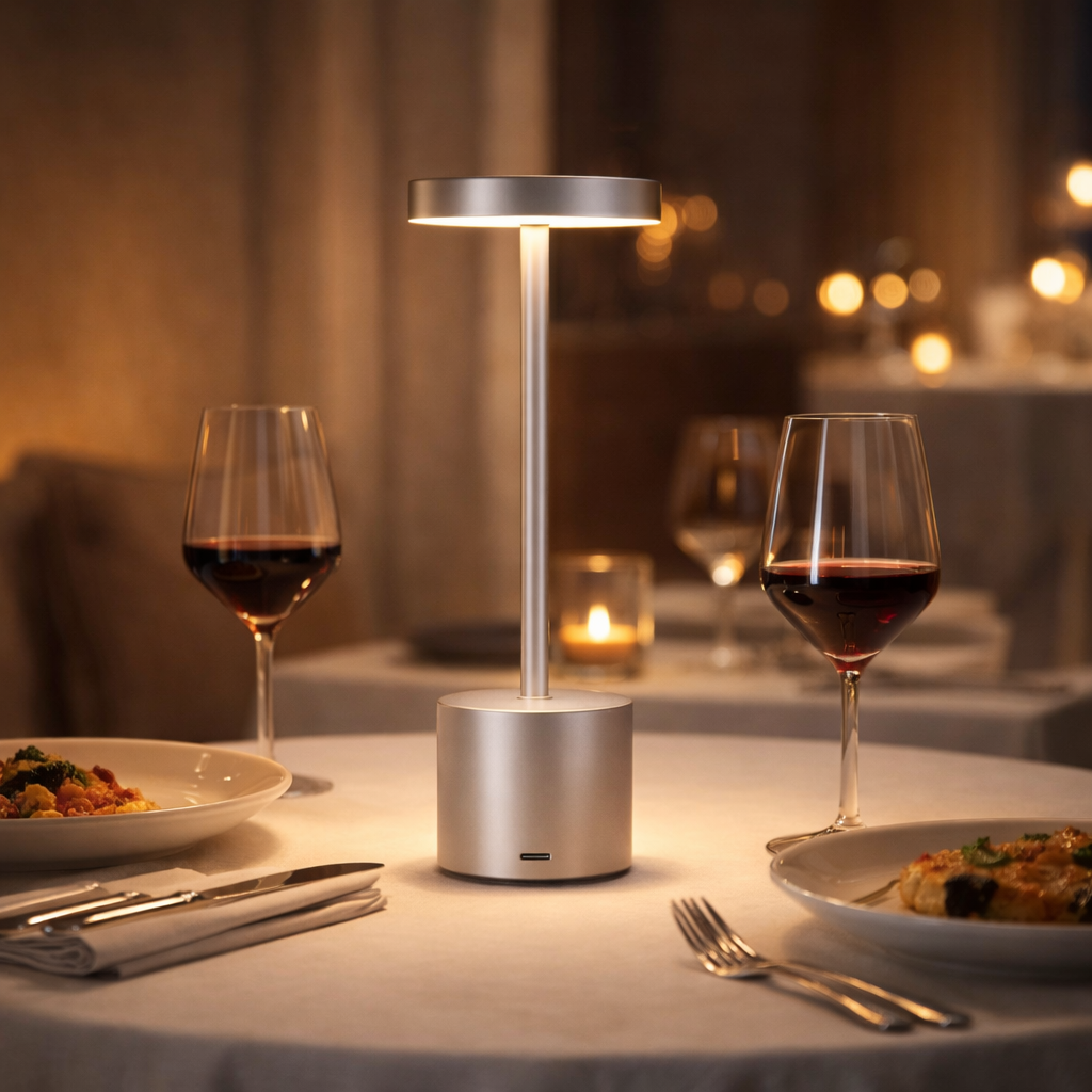 LÁMPARA TOUCH RECARGABLE PARA MESA