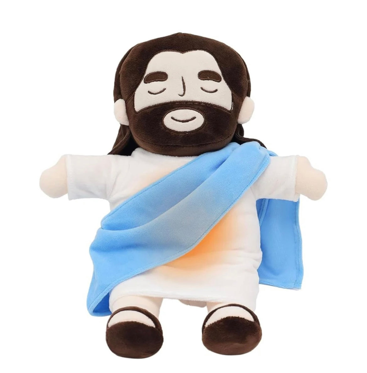 PELUCHE DE JESÚS RESPIRA CON LUCES Y SONIDOS