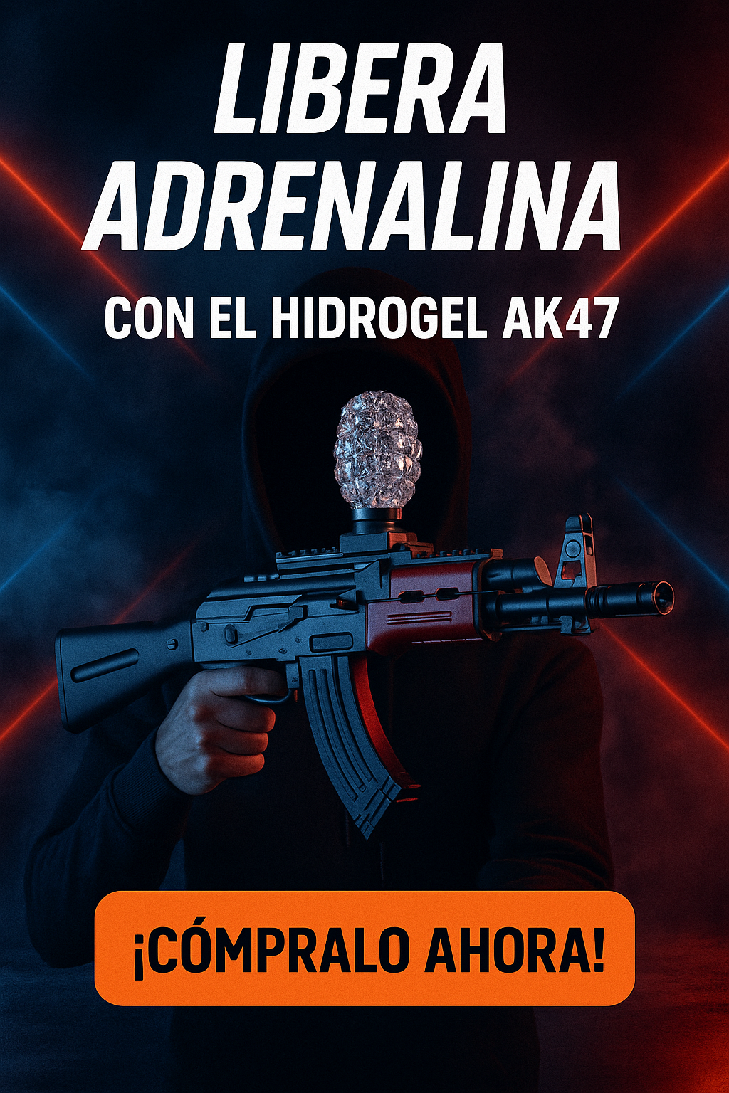 FUSIL DE HIDROGEL AK-47