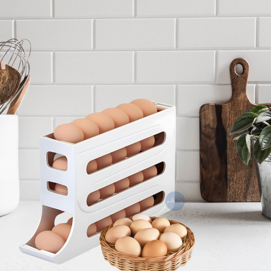 ORGANIZADOR HUEVOS 4 NIVELES