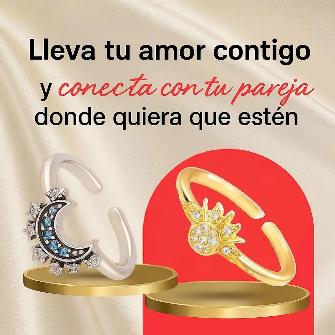 ANILLO SOL Y LUNA ECLIPSE